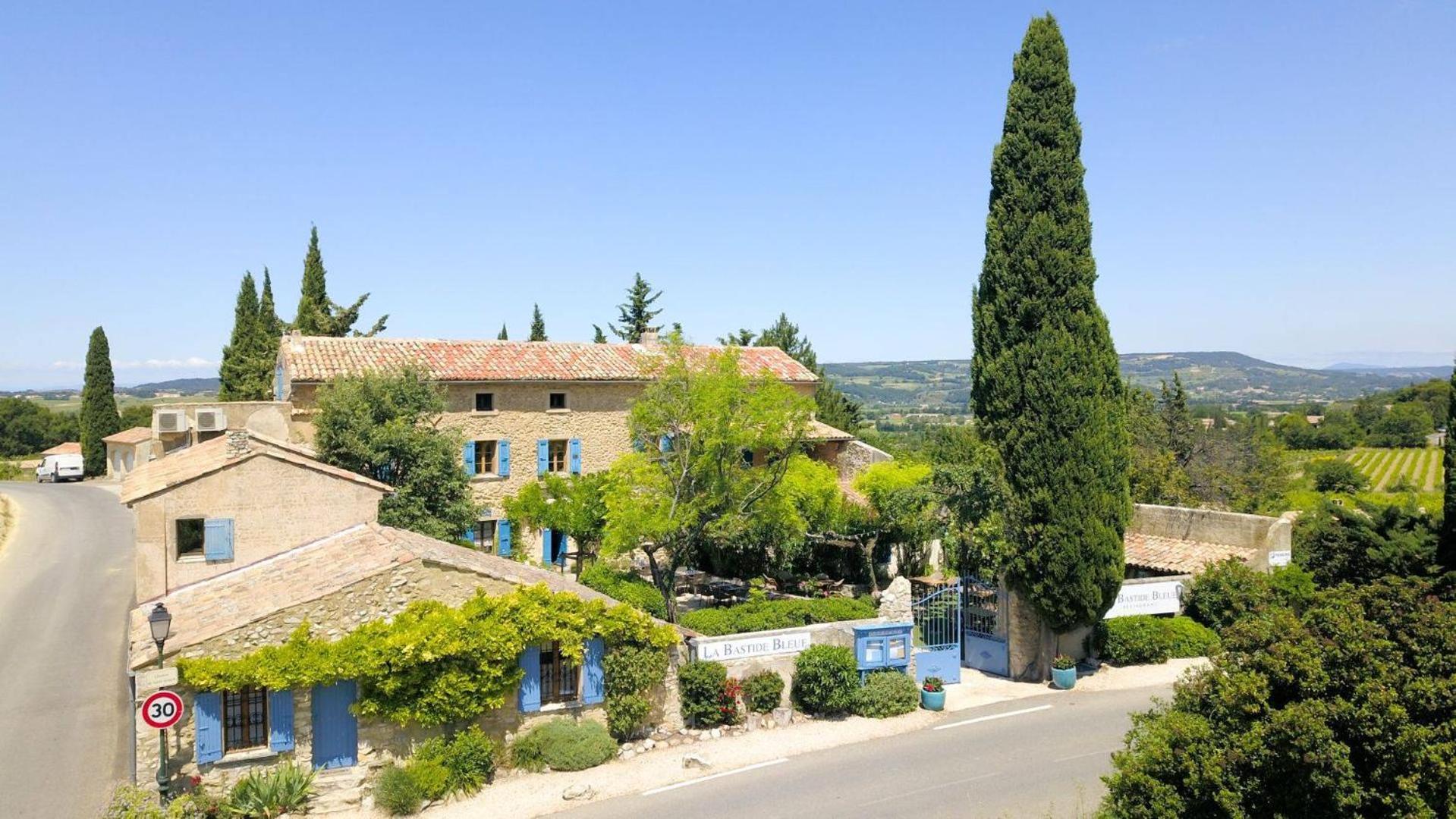 La Bastide Bleue Hotell Séguret Exteriör bild