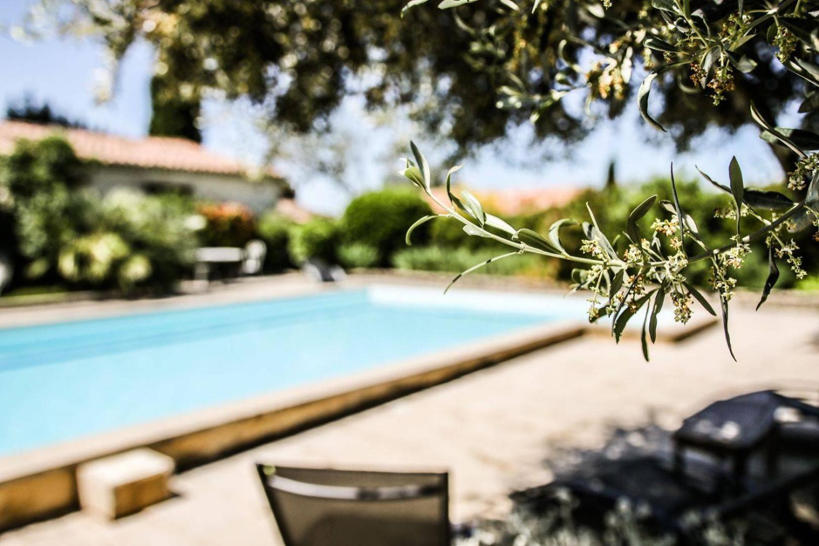 La Bastide Bleue Hotell Séguret Exteriör bild
