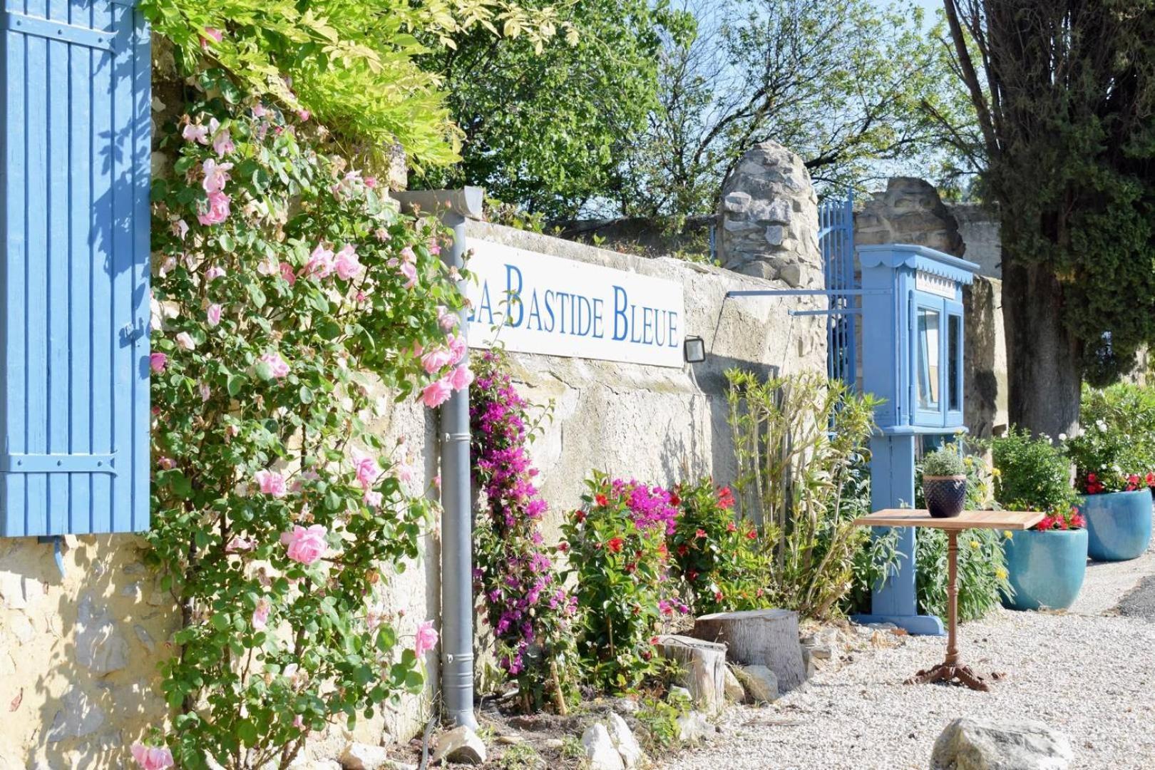 La Bastide Bleue Hotell Séguret Exteriör bild